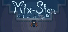 Mix-Sign: Girl with 3 Signs