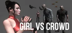 Girl vs Crowd